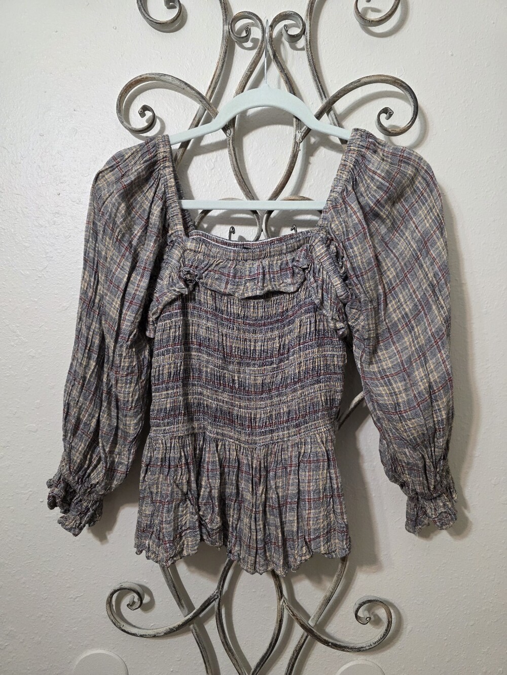 Angie Smocked Top